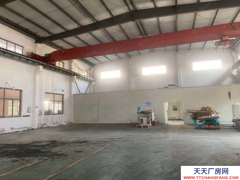 绍兴市上虞区(出租) 上虞人名西路2500方单层高12米带行车17米大车随意进出圆机，灯具厂，包装，服装厂等无污染轻工业