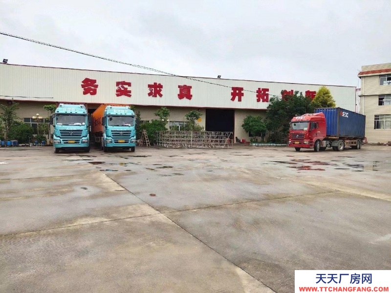 (出租) 梅州兴宁洋里附近标准钢结构配变压器且大拖头易进出，可做机械加工