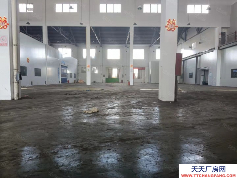绍兴市嵊州(出租) 城东开发区一楼1500，二楼800平层高12米，可架行车可做机械加工，钣金等行业