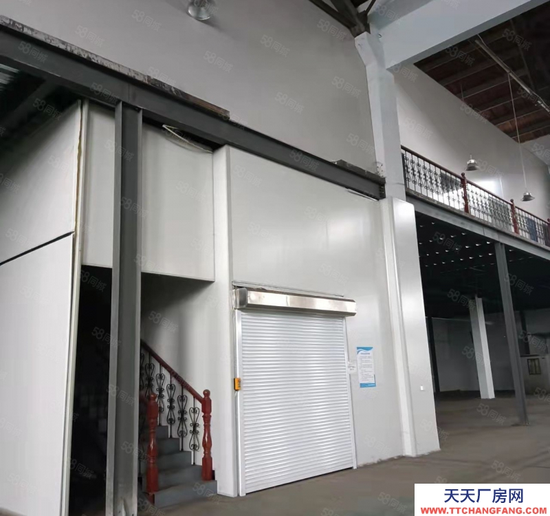 绍兴市嵊州(出租) 城东开发区一楼1500，二楼800平层高12米，可架行车可做机械加工，钣金等行业