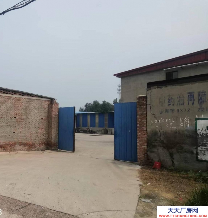 邢台 沙河 (出租) 库房可进出半挂车，院子宽敞半挂车可掉头