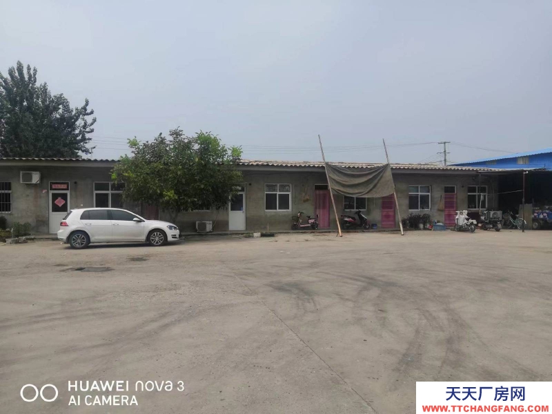 邢台 沙河 (出租) 库房可进出半挂车，院子宽敞半挂车可掉头