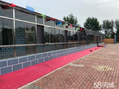 呼兰房屋两栋面积380平米装饰整洁干净，院落绿化完整餐饮行业图1