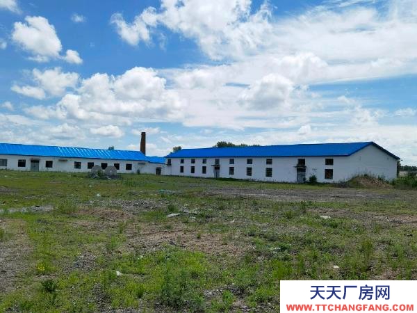 方正私产机加工厂房占地面积16000平米门前国道高速高铁附近