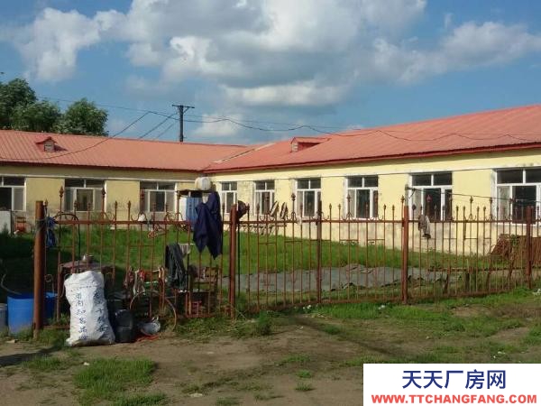 阿城蜚拉公路道边料甸镇里 紧邻路边 机加工厂房