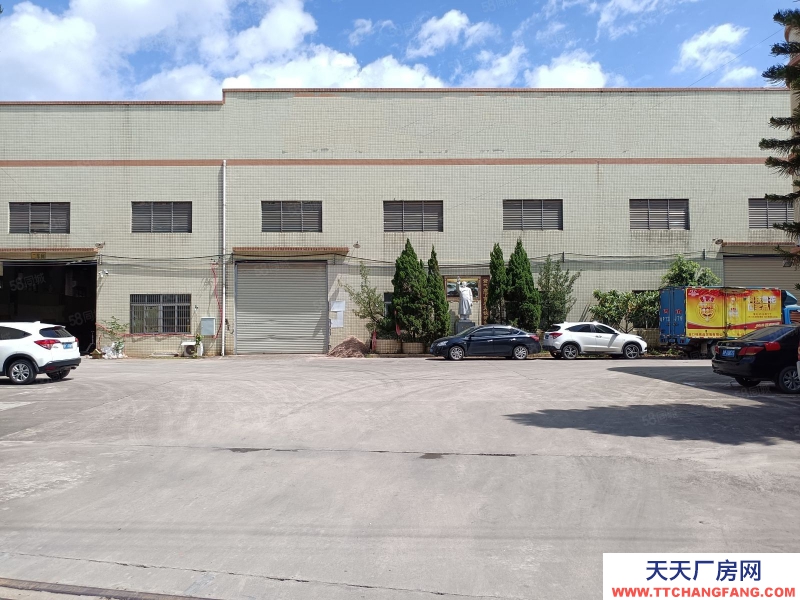 (出租) 河源东源县仙塘镇主干道旁，层高12米钢构厂房出租，适合家具建材