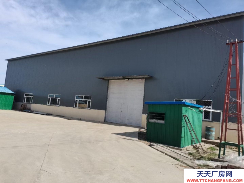 张家口 万全 饮料厂房 (出租) 内有5吨天车，水电齐全，交通便利