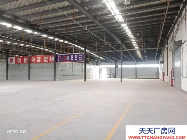 银川市贺兰物资仓库 丙级库房，带喷淋烟感报警，卸货平台，24小时有保安值班