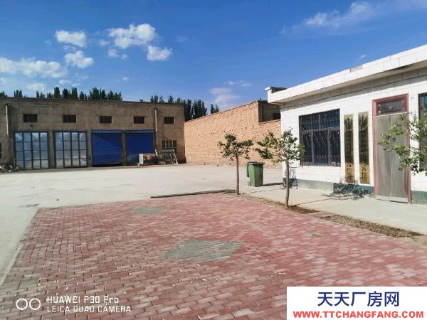 银川市永宁机加工厂房 一号厂房高9米长24米。二号厂房高6米长45米。