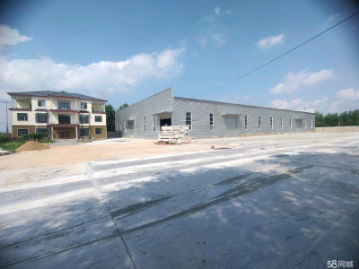 沧州 泊头(出租) 公路边自己家蜜饯厂房一手房源。可带办公楼图1