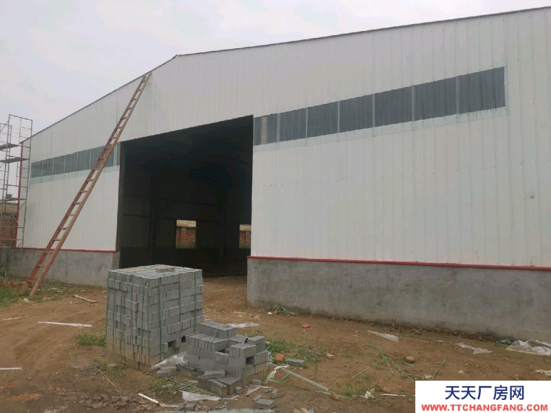 沧州 青县大米厂房(出售) 坐落在工业园区，交通便利