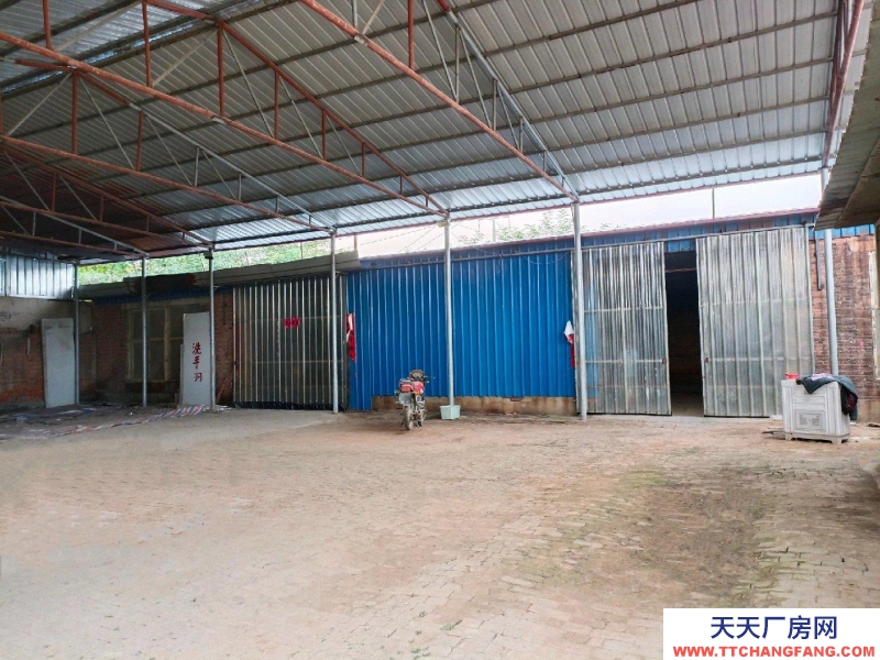 沧州 河间(出租) 自家包装饮用水厂房水电齐全，守着道边交通方便，可做厂房和仓库等使用……