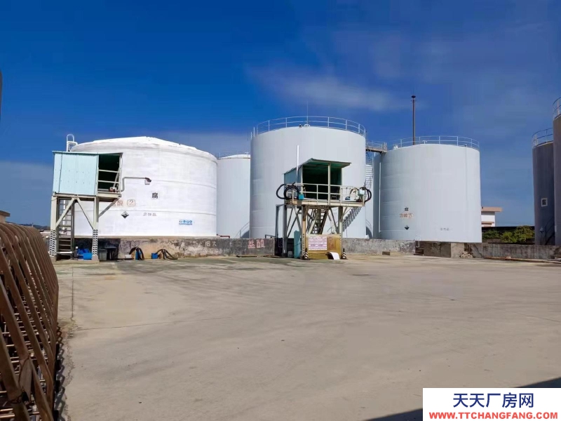 (出租) 潮州饶平三百门码头危险化学品储罐仓库盐酸液碱硫酸