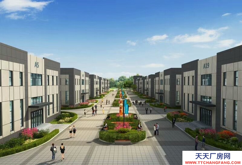 出租汉沽临津产业园单层钢混框架标准化厂房