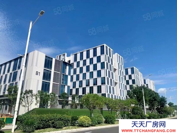 福州市福清啤酒厂房  50年产权全新产业园厂房临近高速入口