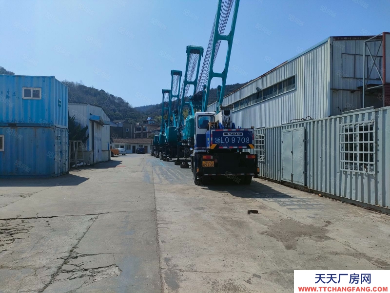 舟山市定海(出租) 白泉独院厂房场地5000平米出租    五金加工 机械制造