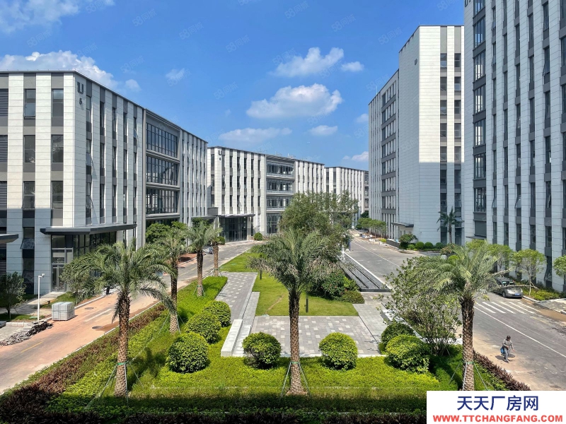 (出租) 广州白云标杆园区，紧邻高速路口，配套园区餐厅公寓适合装备制造