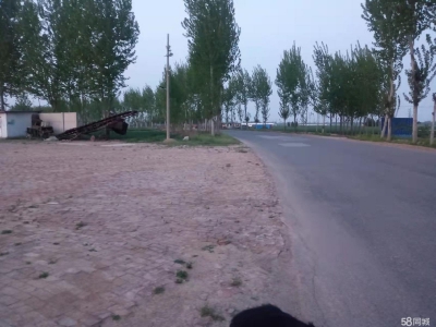 沧州 南皮(出售) 新霞线路边，地面广阔交通便利，可租可售。图1