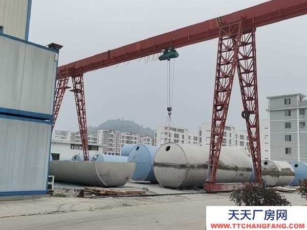 福州市罗源机加工厂房 标准钢构厂房带天车2台，可做铁件有环评
