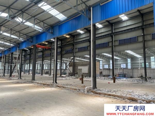 福州市罗源机加工厂房 3000-5000平方，内置行吊一台，配套食堂，宿舍。