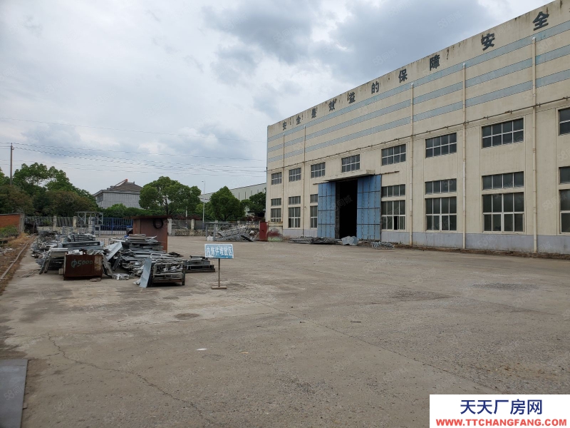 (出租) 常州溧阳中关村单层砖混标准厂房5000平出租！配30T行车适合重型机械