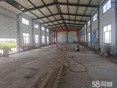 红岗200变压器，3吨航车，水电网齐备 机械厂房图1