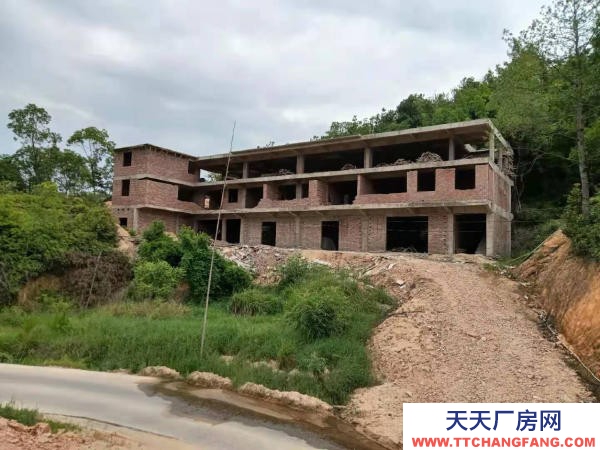 赣州市赣县机加工厂房  乡村湖景房出租 居龙潭水库边（可租、可售、可合伙开发民宿）