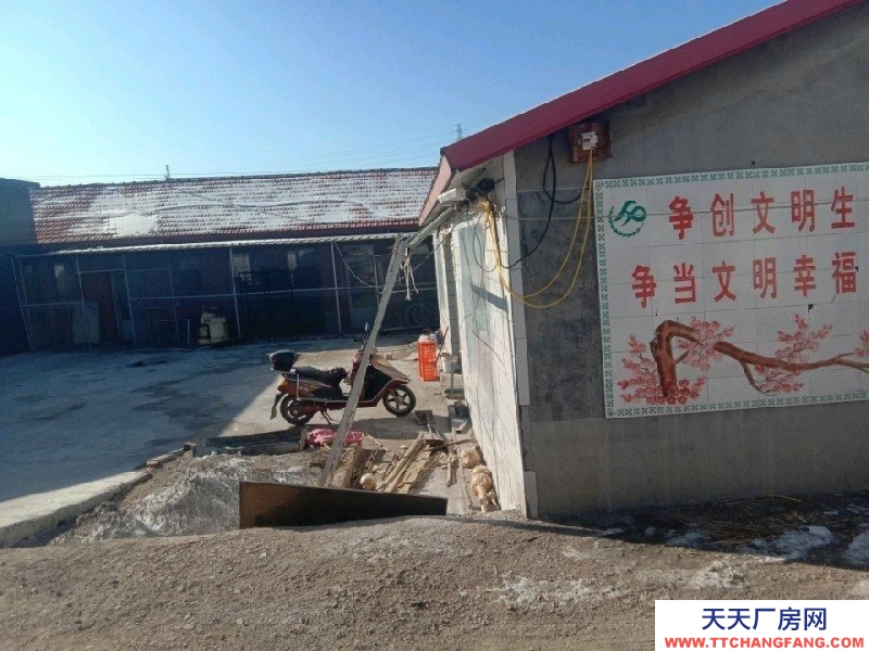 承德 平泉(热加工熟肉制品厂房出售) 有个6亩多地，交通方便
