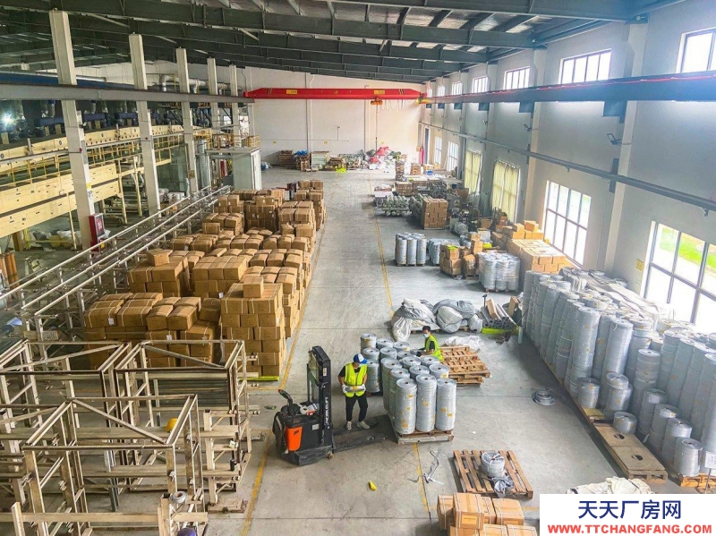 台州市天台(出租) 天台洪三工业区，花园式厂房，精装修办公室，高空间利用率厂房。罐头