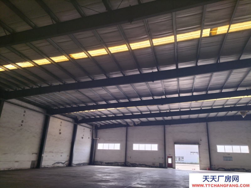出租2000㎡单层钢构厂房 独门独院 配套办公宿舍 临国道高速