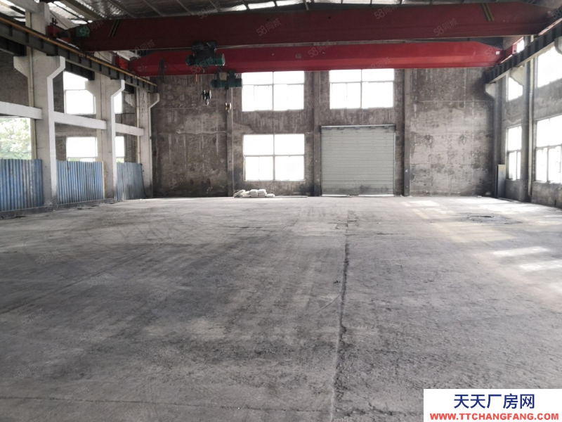 (出租) 南通崇川国强路一楼560平厂房出租，有行车适合机械加工