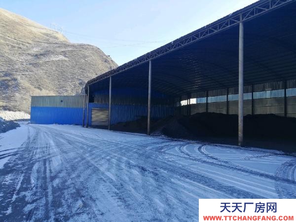 湟源紧临109国道，大型钢结构厂房库房，仓储物流，有地磅
