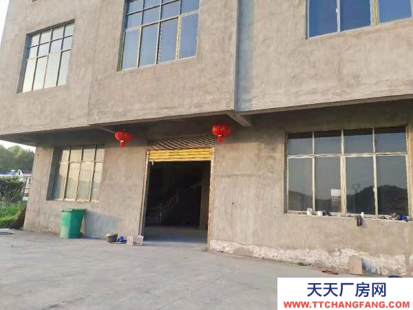 九江市德安机加工厂房 位于105国道旁交通便利，己通三相电四周有空地，独栋私房