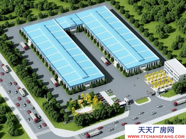 宜春市樟树调味料厂房  全新钢构厂房可安装行车