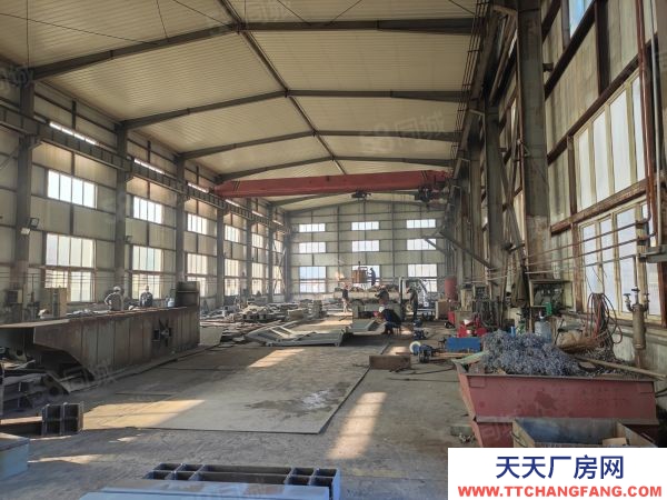 旅顺口北海重工厂房，国有产权，占地10亩，高12米有吊车