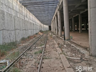 宜春市樟树物资仓库 六码头散货场，有铁路专用线直通库房里。图4