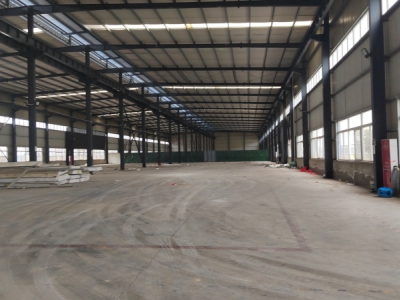 标准钢结构厂房12米层高带行车面积可分割2000-10000平米图1