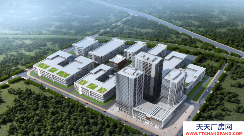 (无中介)成都市中心城区三环边地铁口现房高标准厂房园区招商