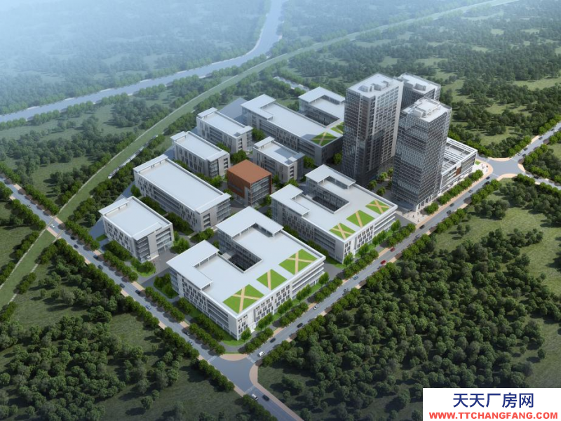 东广人工智能谷(无中介)成都市中心城区成华区三环边地铁口现房高标准厂房园区招商