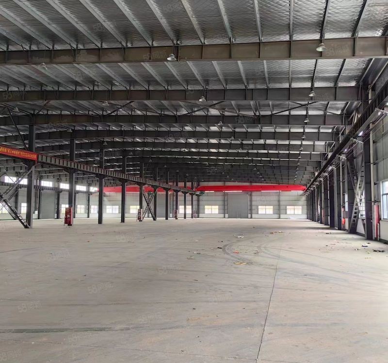 (出租）经开区800钢结构带雨棚 带5吨行车，适合加工仓储办公！