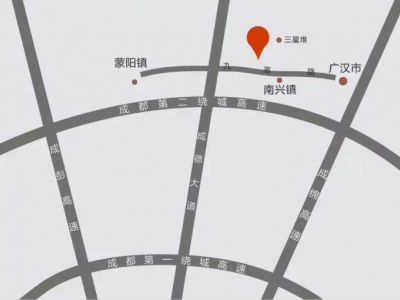 广汉市南兴镇三楼厂房直租图1