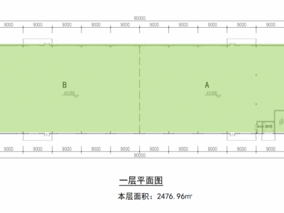 2700平单层钢结构独栋食品厂房出售图3