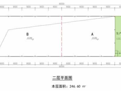 2700平单层钢结构独栋食品厂房出售图4