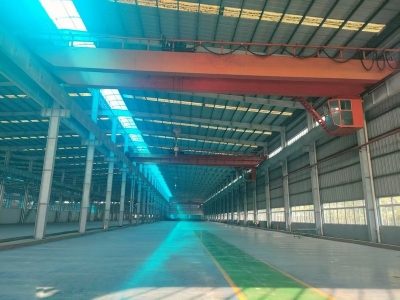 萝岗8600平钢桔构厂房出租 有行车 可分租图3