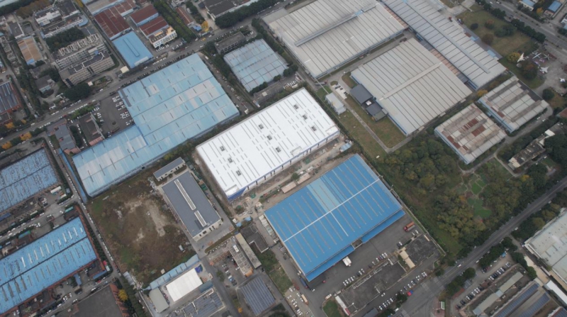 华盛兴邦产业园(温江园区)航拍实景图 华盛兴邦产业园(温江园区)航拍实景图