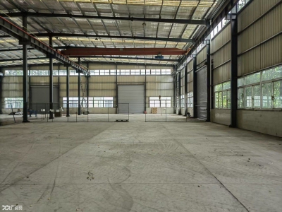 南安市溪美工业区国道旁钢结构大型工业厂房出租图1
